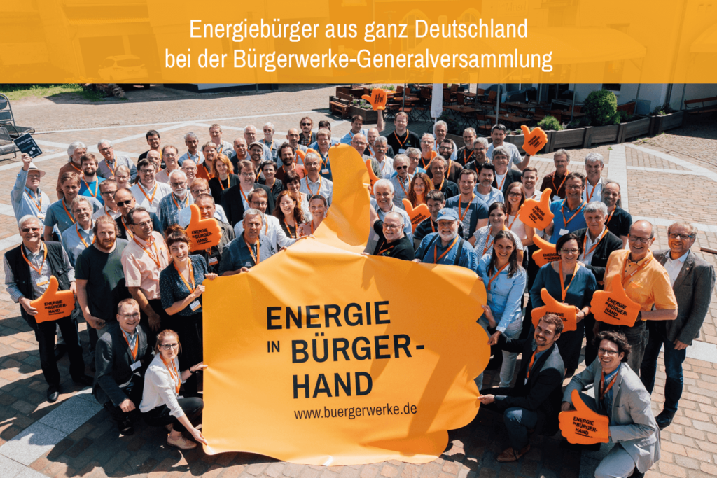 Energiebüerger aus ganz Deutschland